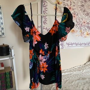 Cold shoulder blouse